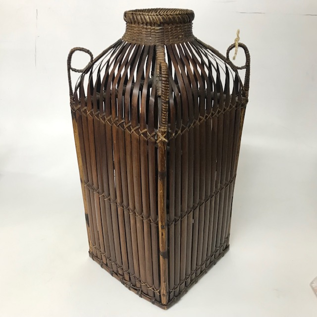 LANTERN, Wicker Large 23 x 53cm H